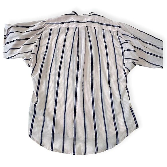 Isabel Marant Etoile Pink Satchell Stripe Shirt, Size US2, FR34, New with tag, - Picture 11 of 16